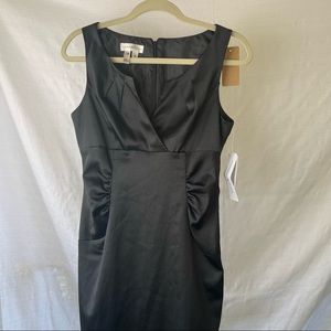 NWT London Style Women's Size 8 Black  Sleeveless Cocktail Dress #0072